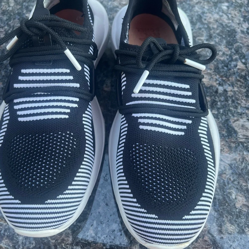 Sorel Kinetic RNEGD Float Shoes Sneakers Womens 8,5 Black Lace Up Walking Hike - Picture 3 of 12